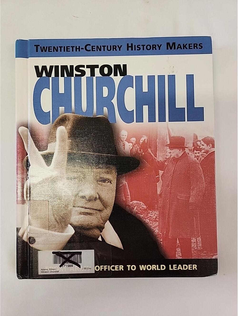 20th Century History Makers Winston Churchill by Simon Adams (2003, Hardcover)